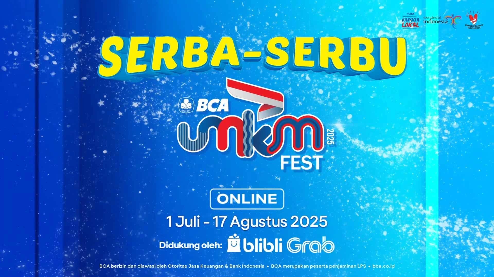 Thumbnail Pembukaan BCA UMKM Fest Online
